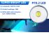 P70 Diving Flashlight, Dive Torch 5000 Lumen Super Bright Flash Lights, IPX8 Underwater Waterproof Night Dive Torch 200 Meters Submersible Light