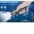 P70 Diving Flashlight, Dive Torch 5000 Lumen Super Bright Flash Lights, IPX8 Underwater Waterproof Night Dive Torch 200 Meters Submersible Light