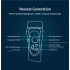 F6 3 Axis Gimbal Handheld Stabilizer Smooth Video Recording Smartphone Photography Action Camera Stabilizer