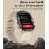 QX11 Smart Watch Men IP68 5ATM Outdoor Sports Fitness Tracker Health Monitor 1.96