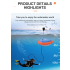 Scuba Diving Ventilator Z270 Z500 Rechargeable Breathing Regulator for Comfortable Aquatic Exploration