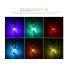 Enchanting Solar Lights Outdoor Decorations Wind Chimes LED Color Changing for Garden Parties Durable Design