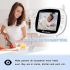 SP850 Wireless Video Baby Monitor 3.5 Inches LCD Night Vision 2 Way Audio Secure Connection for Child Safety