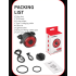 TOWILD TL03 Bicycle Smart Auto Brake Sensing Light LED Taillight Bike Accessories with Five Flash Modes