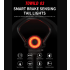 TOWILD TL03 Bicycle Smart Auto Brake Sensing Light LED Taillight Bike Accessories with Five Flash Modes