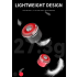 TOWILD TL05 Rear Light Smart Auto Brake Sensing IPX6 Waterproof Bicycle Safety Light with 100 Hour Battery