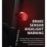 TOWILD TL05 Rear Light Smart Auto Brake Sensing IPX6 Waterproof Bicycle Safety Light with 100 Hour Battery