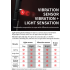 TOWILD TL05 Rear Light Smart Auto Brake Sensing IPX6 Waterproof Bicycle Safety Light with 100 Hour Battery