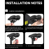 TOWILD TL05 Rear Light Smart Auto Brake Sensing IPX6 Waterproof Bicycle Safety Light with 100 Hour Battery