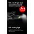 Lâmpada frontal TOWILD CL1200 1200LM Luz de bicicleta LED recarregável USB 21700 4000mAh Luz de bicicleta à prova d'água Farol de bicicleta
