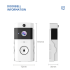 U9 Wireless Video Doorbell Video Intercom Surveillance Camera WIFI Visual Doorbell Camera Two-way Intercom