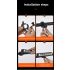 Bicycle Light Front LED 5200 Lumen USB Charging Waterproof Flashlight Durable MTB Cycling Safety Gear