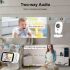 VB603 Video Baby Monitor with Two-way Audio and Night Vision Reliable Parenting Tool for Infant Safety