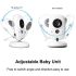 VB603 Video Baby Monitor with Two-way Audio and Night Vision Reliable Parenting Tool for Infant Safety