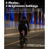 XOSS XR Pro Smart Rear Light Bicycle Safety with Automatic Brake Detection USB Charging Waterproof Design