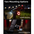 XOSS XR Pro Smart Rear Light Bicycle Safety with Automatic Brake Detection USB Charging Waterproof Design