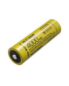 Nitecore NL2140HP 4000mAH 3.6V 14.4WH 21700 Bateria recarregável de Li-ion