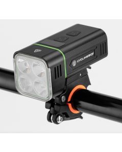 CAIXA DE CICLISMO Farol de bicicleta 1800 lúmens lâmpada dianteira de bicicleta de alto brilho recarregável USB luzes dianteiras de ciclismo