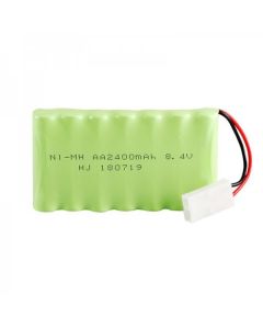  Ni-MH AA 8.4V 2400mAH 7PCS Bateria recarregável de alta capacidade