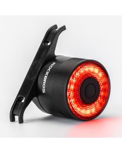 ROCKBROS Q3 Bike Tail Light MTB Road Bike Night Cycling Rear Light Smart Brake Sensor Warning Light Waterproof Bicycle Accessories