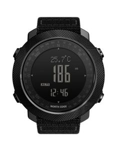 NORTH EDGE relógio digital esportivo masculino horas corrida natação exército militar relógios altímetro barômetro bússola à prova d&#39;água 50m