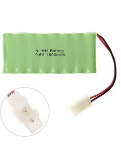 9.6V AA 1800mAh Ni-MH Rechargeable Battery