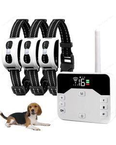 Wireless Electronic Dog Fence System & Remote Training Collar Beep Shock Vibration and Pet Containment For All Size Puppy