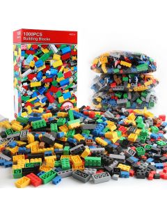 1000 peças diy blocos de construção bulk conjuntos cidade criativa clássico técnico criador tijolos conjunto brinquedos crianças brinquedos educativos