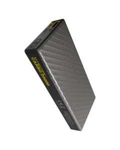 NITECORE CARBO 20000 Mobile Power Bank IPX5 Raing Carbon Fiber PD/QC 20W Fast Charge Low Current Mode Protection Phones