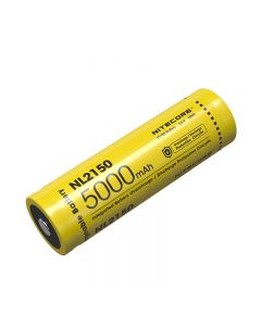 Nitecore nl2150 5000mAH 3.6V 18WH 21700 bateria recarregável de Li-ion