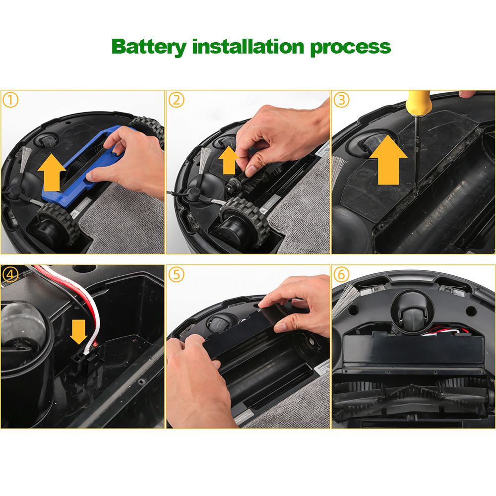 Xiaomi Mijia STYTJ02YM 3200mAh 14.8V Rechargeable Battery for Consistent Robotic Cleaning Performance
