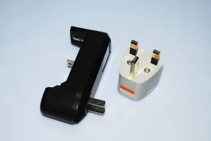 Carregador de célula único para 18650/16340 / AA / AAA / CR123A bateria recarregável