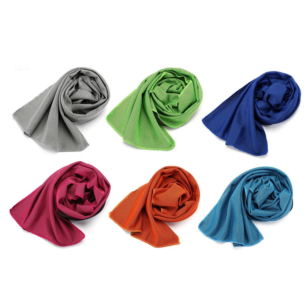 Esporte gelo toalha fria quicky-seco instantâneo refrigerando fachada rosto toalha ginásio fitness trecho de fitness bancada bancada