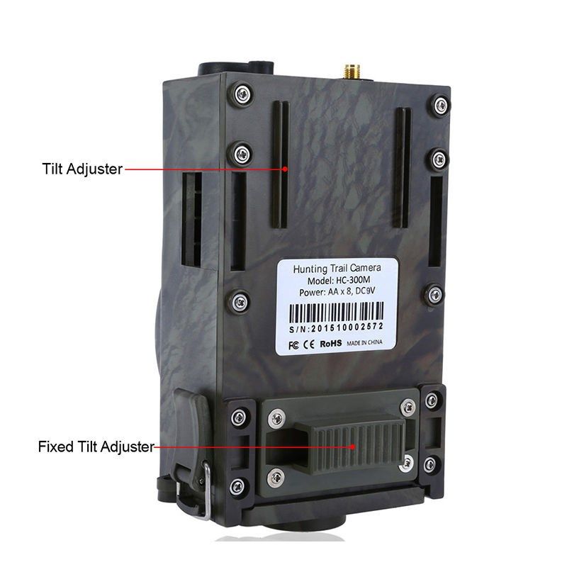 HC-300M 12MP 1080P Night Vision Hunting Armadilhas GPRS Scouting Infravermelho Para Trilhas Câmera de Caça