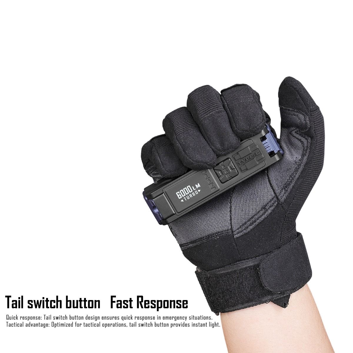 IMALENT BL70 6000 Lumens Type-C Rechargeable LED EDC Flashlight