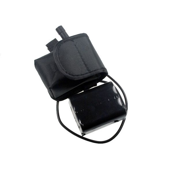 9T6 luz de bicicleta 9 * T6 10800 Lumens 3 modos LED Bicycle farol incluem bateria e carregador - preto