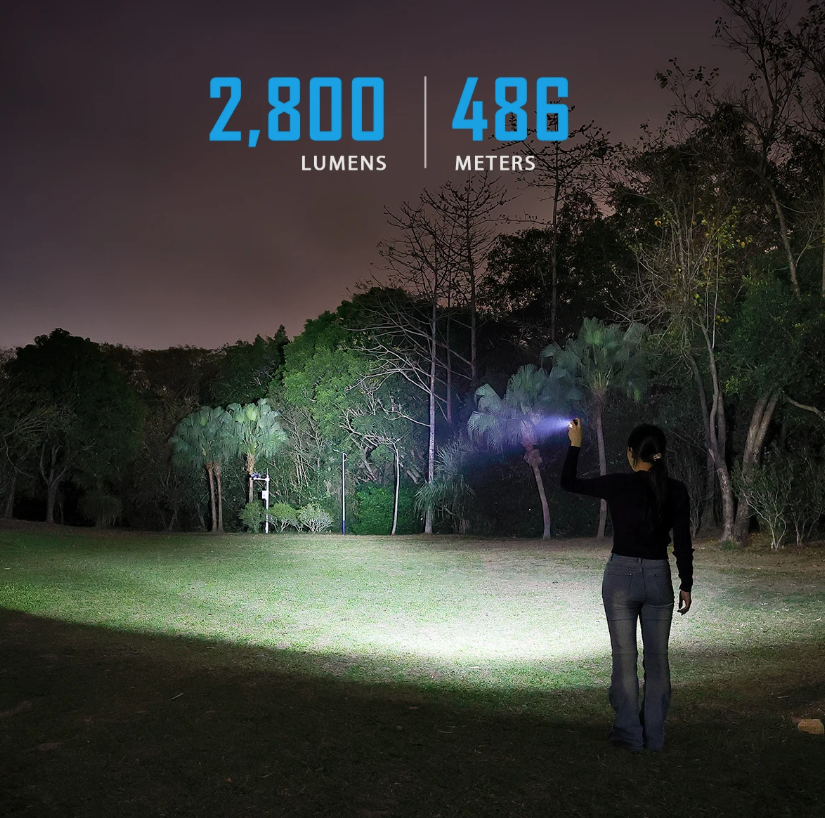 IMALENT GR36 EDC 2800 Lumens Type-C Rechargea Magnetic Super Bright Clip-on LED Flashlights 