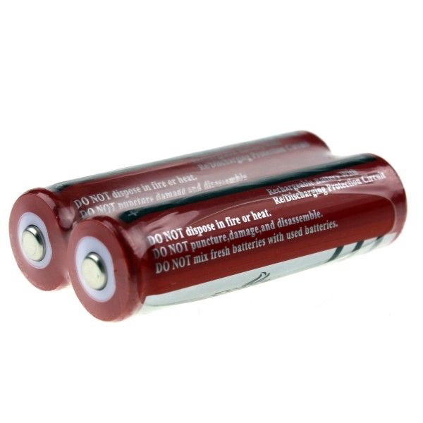 Ultrafire brc 4200mAh 3.7V li-ion recarregável 18650 bateria (1 par)