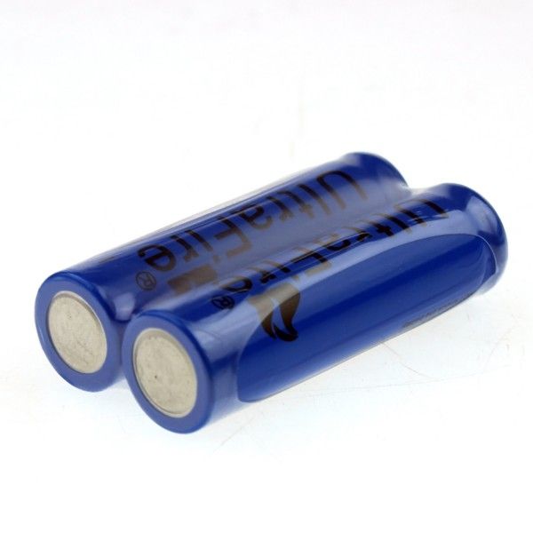 Ultrafire tr 5000mAh 3.7V 18650 bateria recarregável li-ion (1 par)