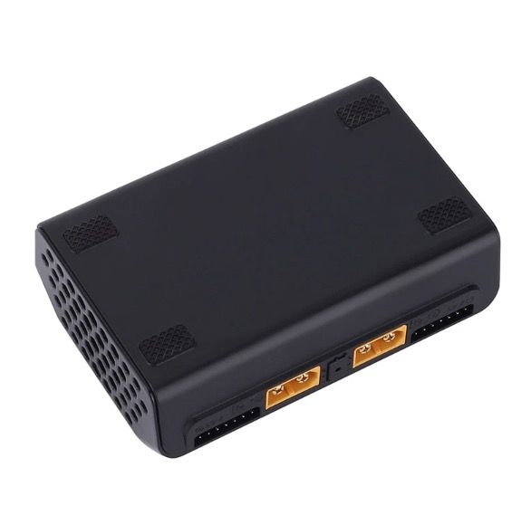 ToolkitRC M6D 500W 15A DC Dual Channel MINI Smart Charger Discharger for RC Electric Flight and Racing