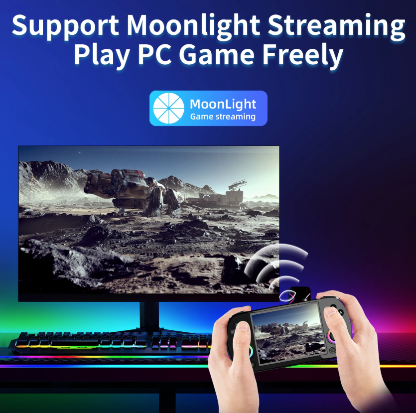 ANBERNIC RG40XX H Handheld Game Console Linux 64-bit System 4.0 inch IPS 3200mAh Retro Video Gaming Console